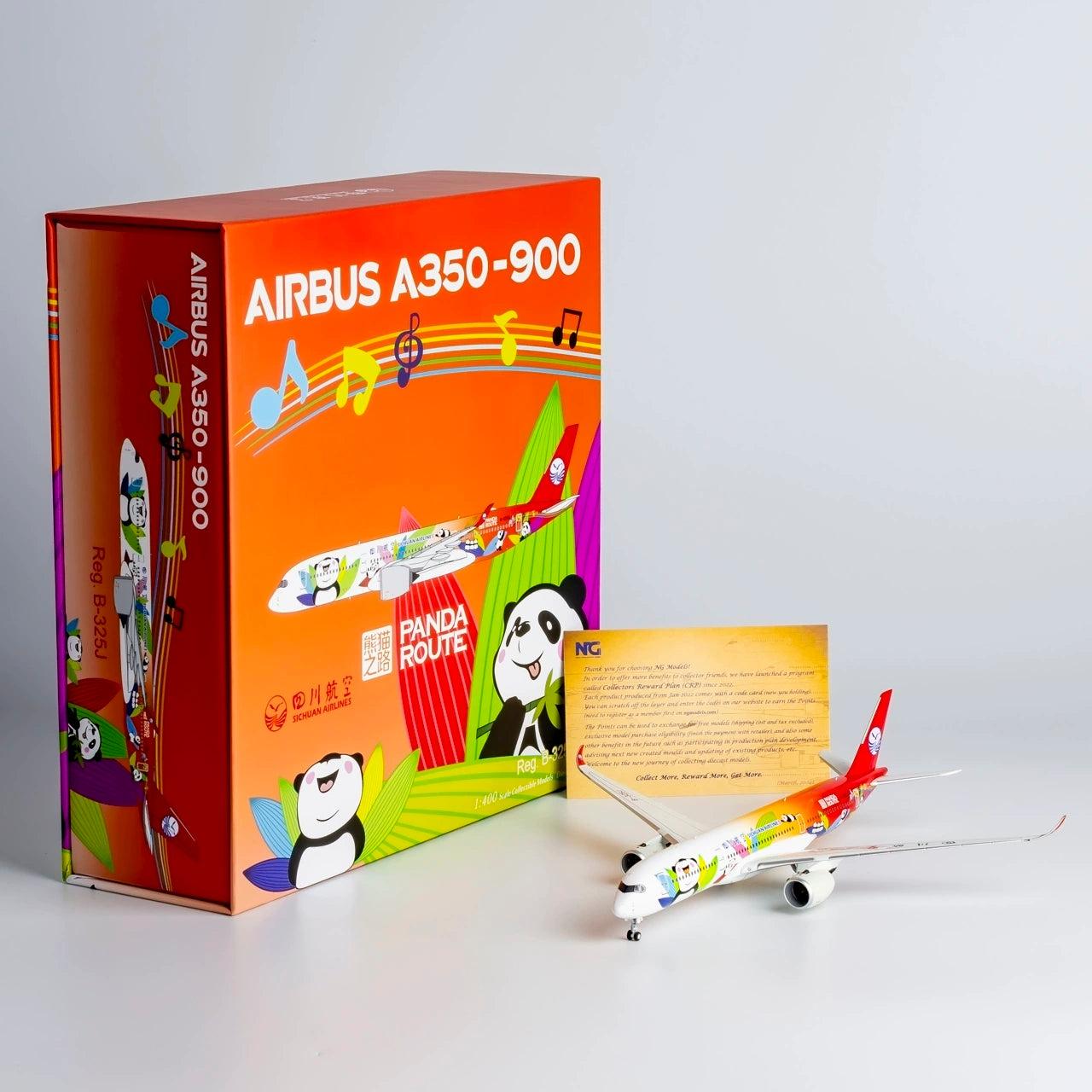 1/400 Sichuan Airlines Airbus A350-900 B-325J "(ULTIMATE)" NG39063 - cover